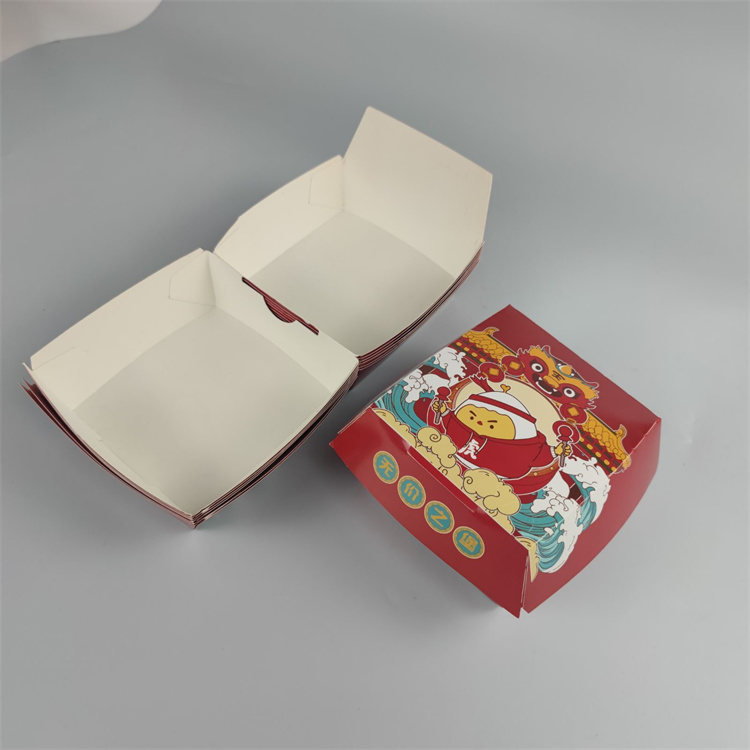 emballage de hamburger en carton boîte à hamburger en papier