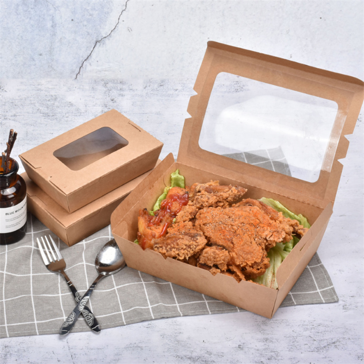 boîte en papier pour emballage alimentaire de pique-nique