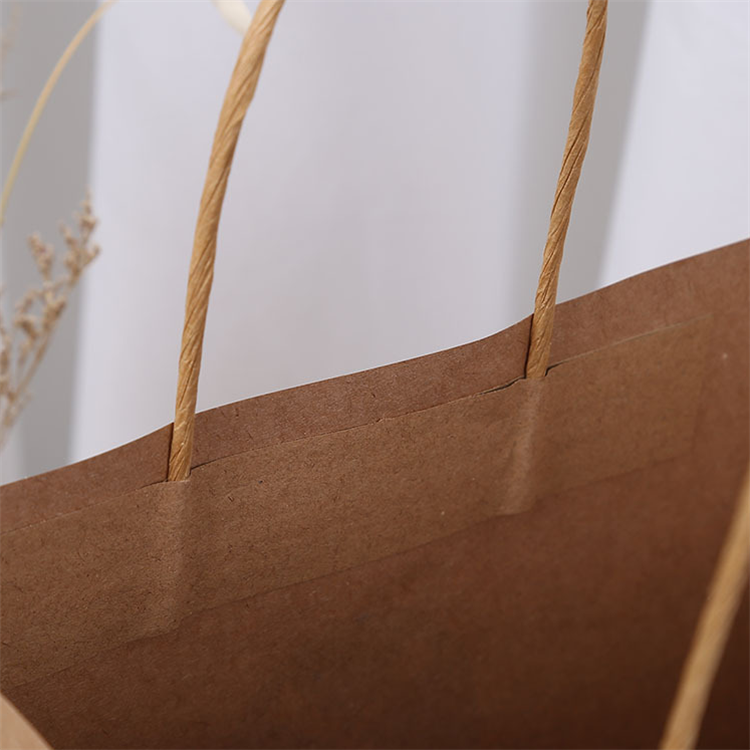 sac en papier kraft sac à provisions en papier kraft marron