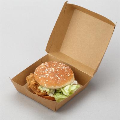 Barger durable et robuste Kraft Burger Boîtes à emporter