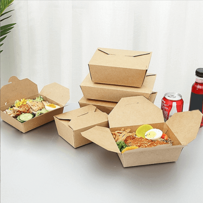 emballage décoratif de boîte de papier sandwich pour la nourriture
