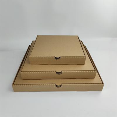 Boîte d'emballage de pizza en papier de livraison de nourriture personnalisée