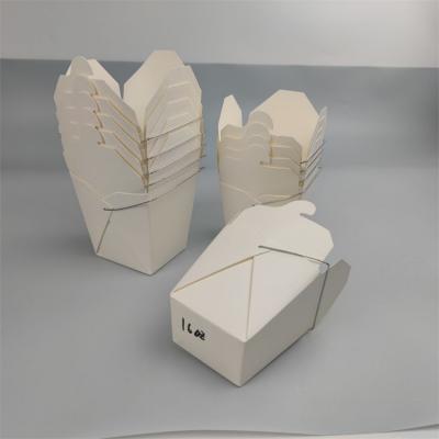 Boîtes jetables de nouilles de pâte de papier d'impression de logo fait sur commande